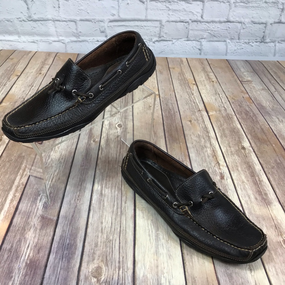 L.L.  Bean Men’s Leather Slip on Driving Moc 10.5D